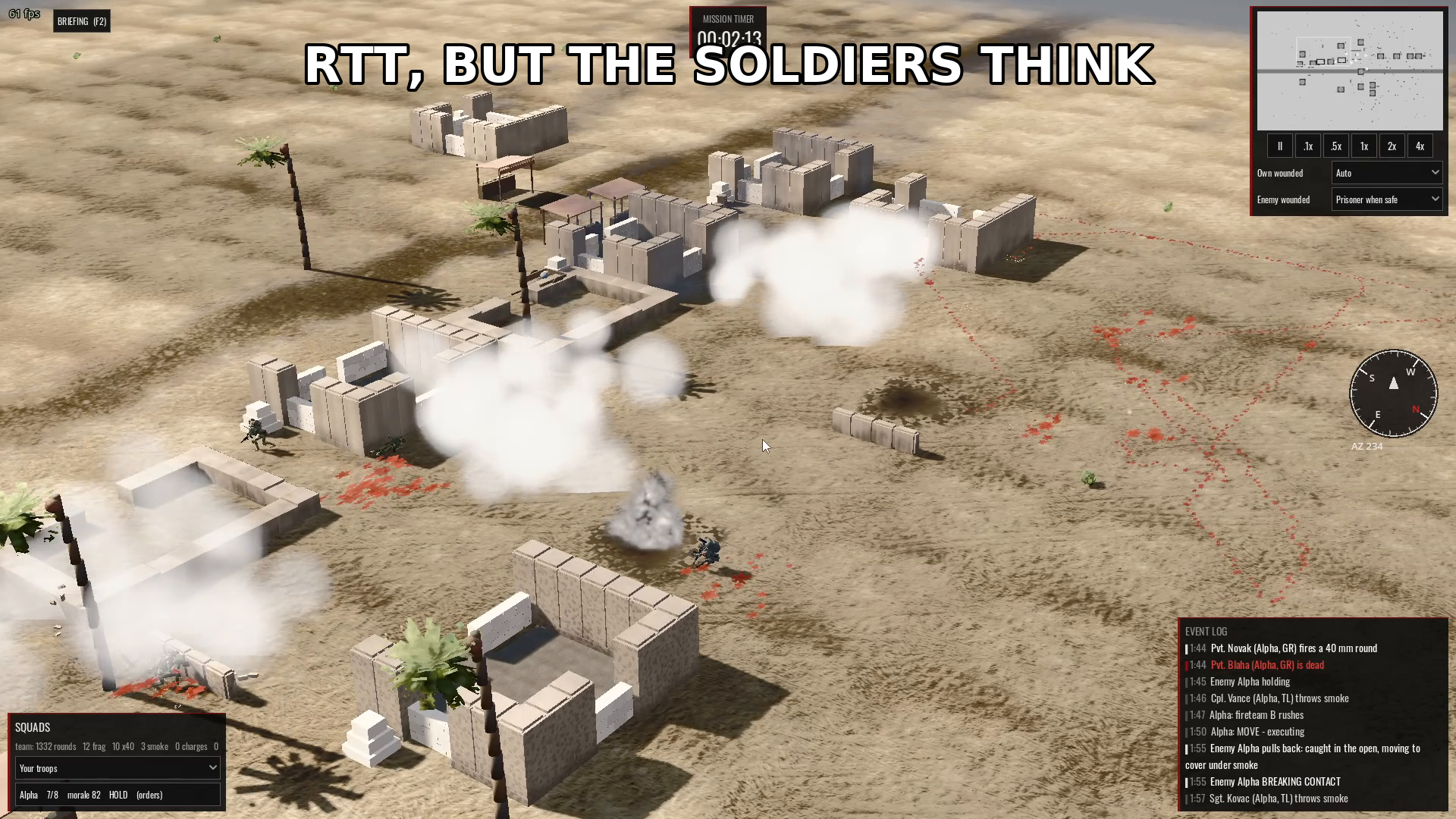 Open Ground — compound assault